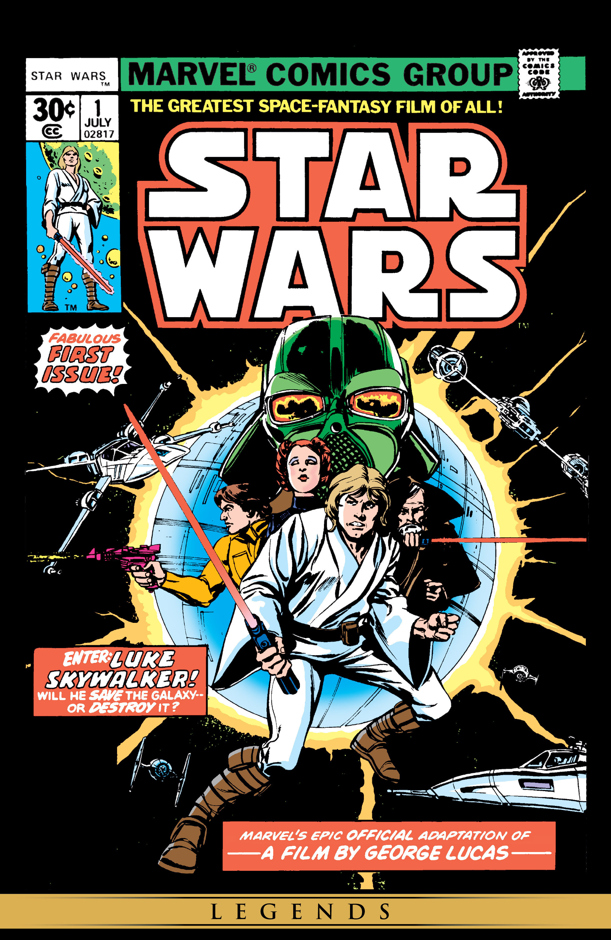 Star Wars (1977) Issue #1 - Page 1