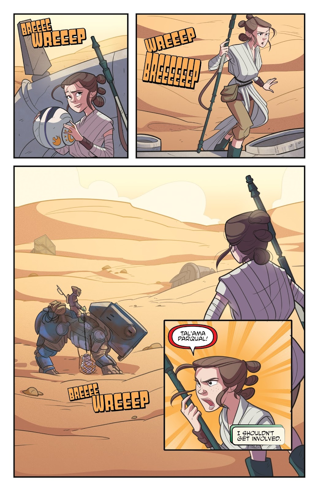 Star Wars Forces of Destiny-Rey Full - Page 4