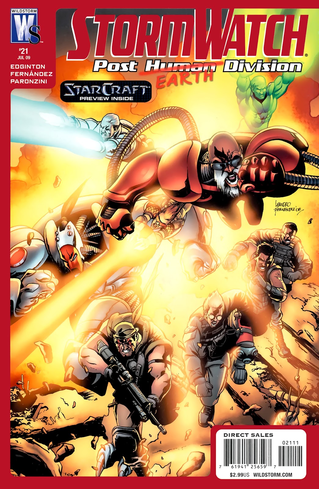 Stormwatch: P.H.D. Issue #21 - Page 1
