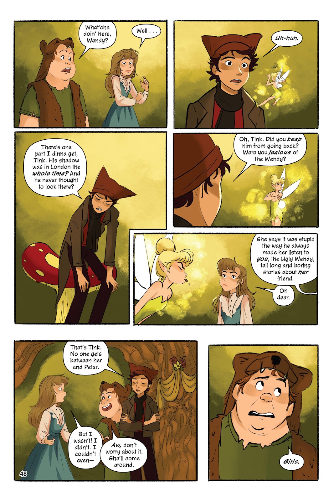 Straight on Till Morning: A Twisted Tale Graphic Novel TPB - Page 50