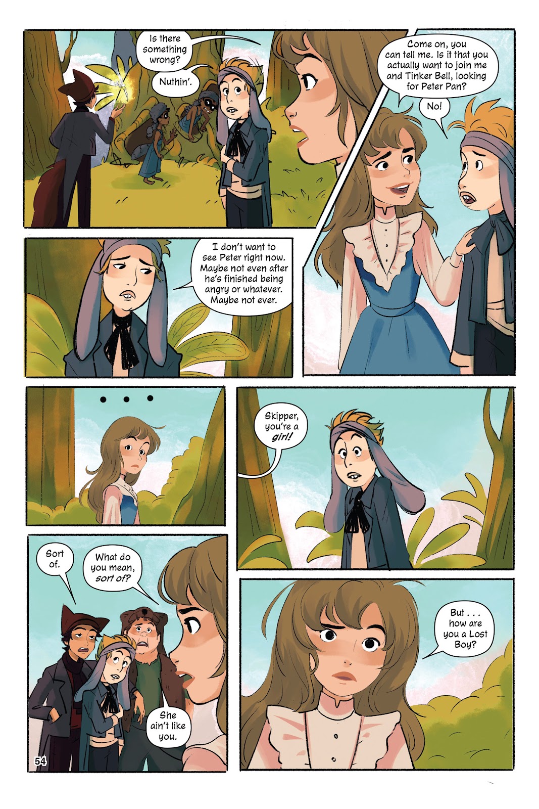 Straight on Till Morning: A Twisted Tale Graphic Novel TPB - Page 56