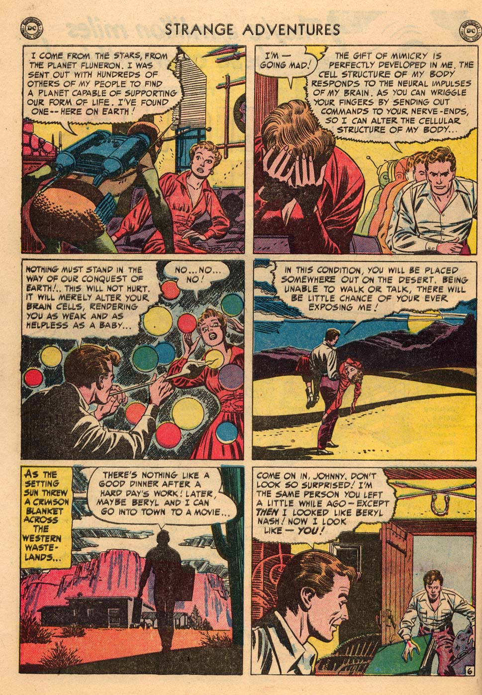Strange Adventures (1950) Issue #3 - Page 44