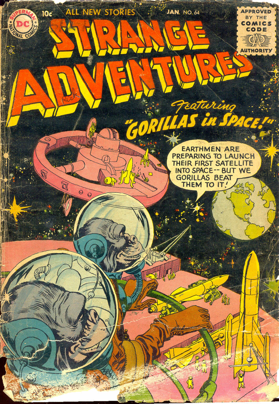 Strange Adventures (1950) Issue #64 - Page 1