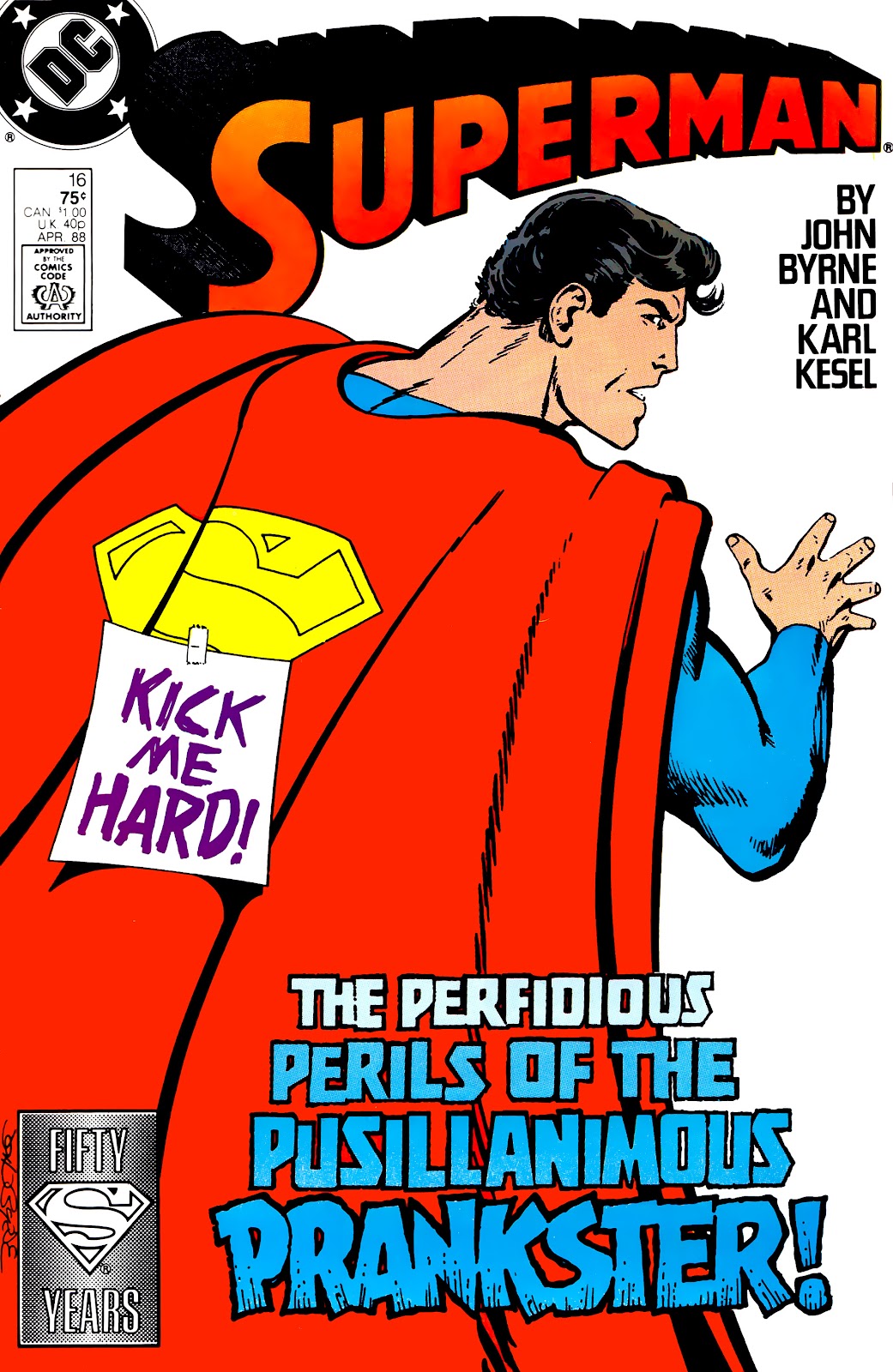 Superman (1987) Issue #16 - Page 1
