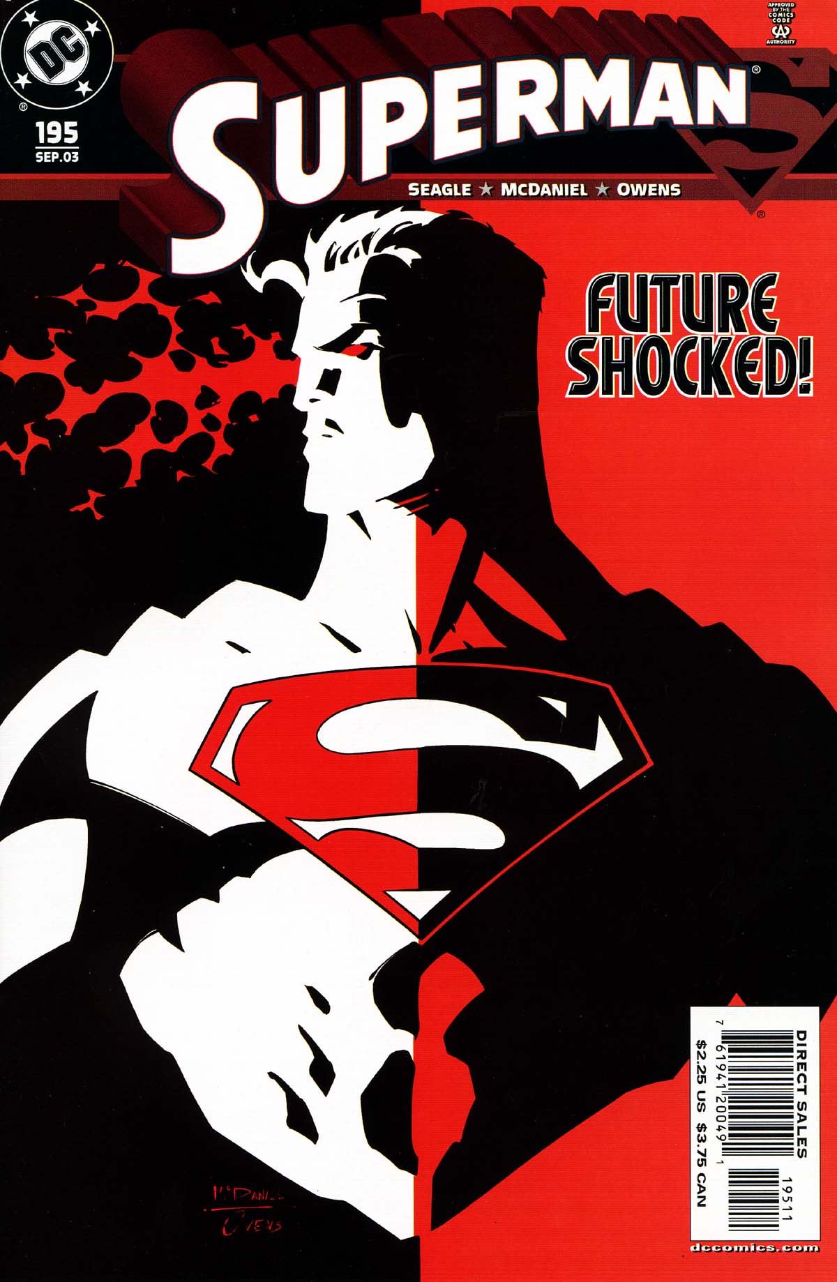 Superman (1987) Issue #195 - Page 1