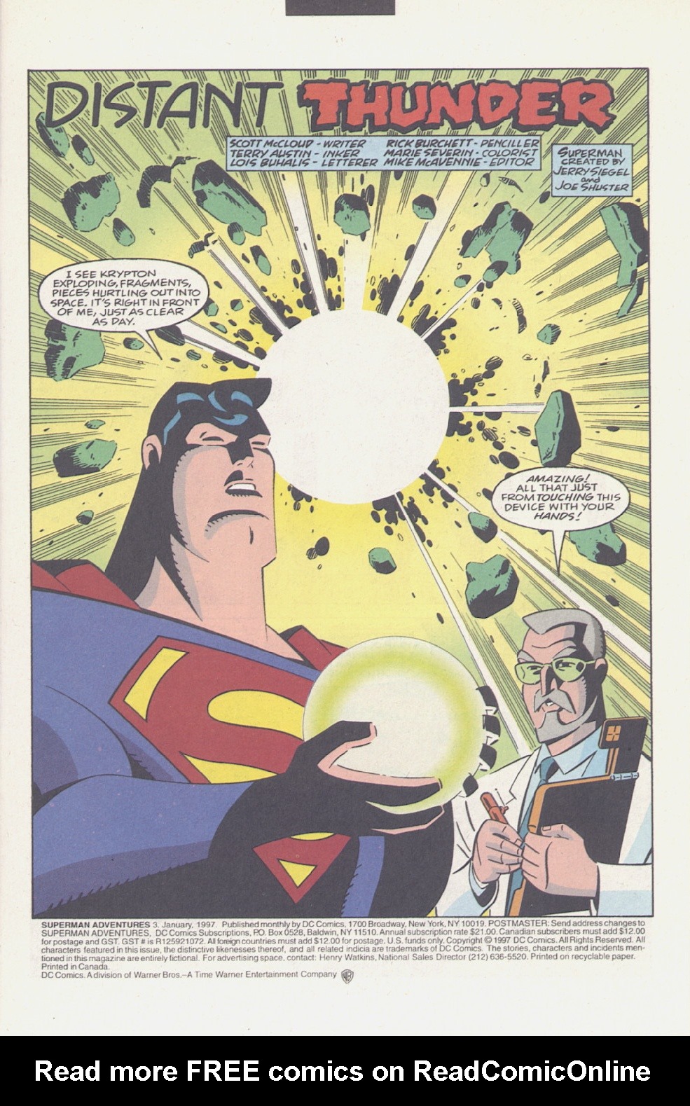 Superman Adventures Issue #3 - Page 2