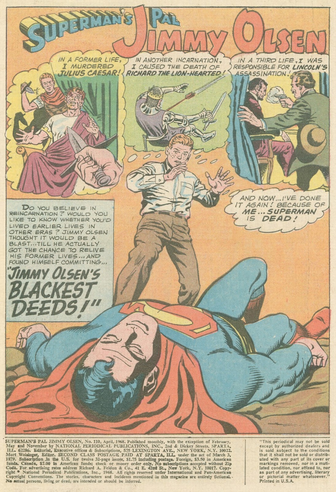 Superman's Pal Jimmy Olsen (1954) Issue #110 - Page 3