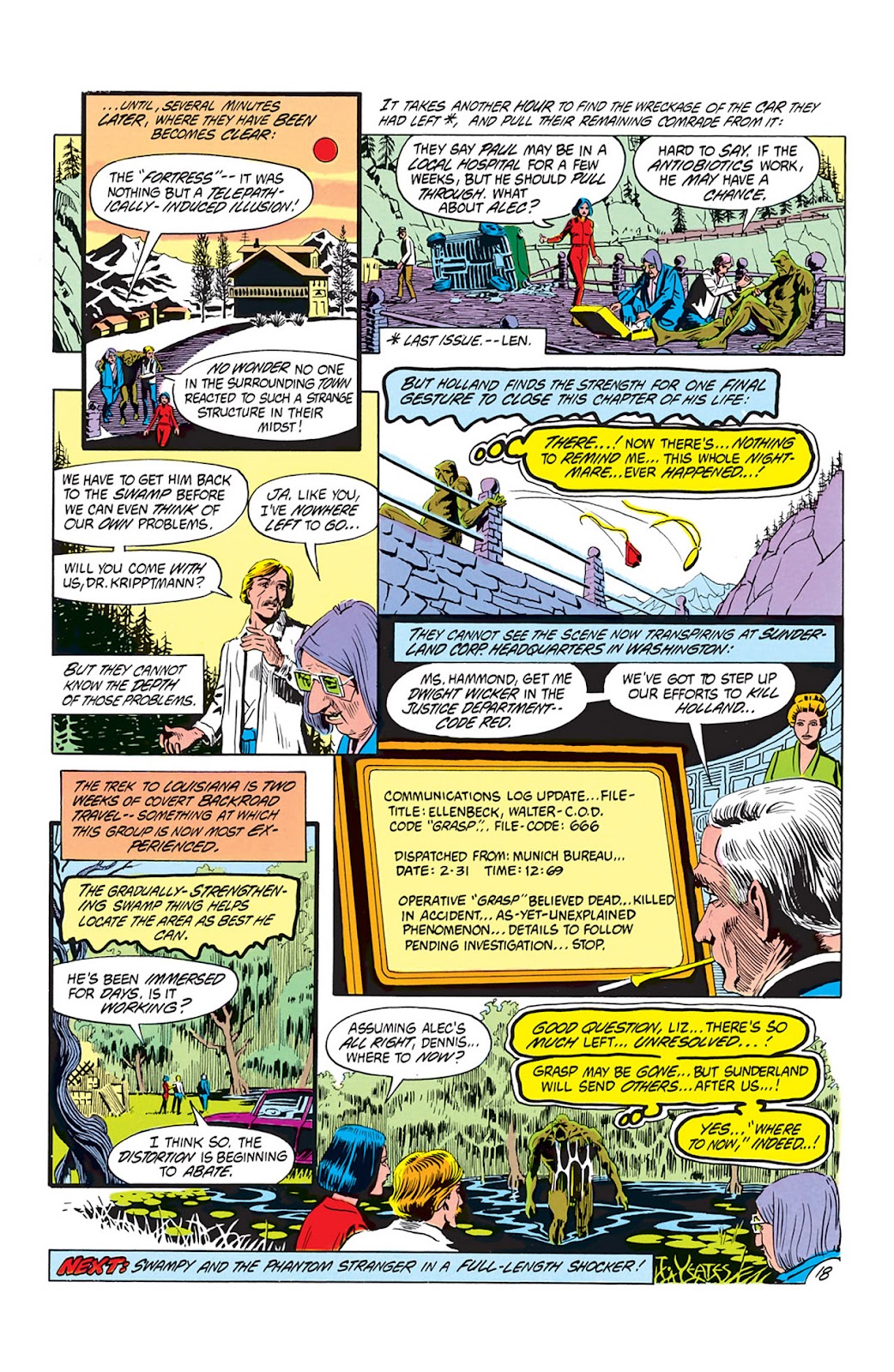Swamp Thing (1982) Issue #13 - Page 19