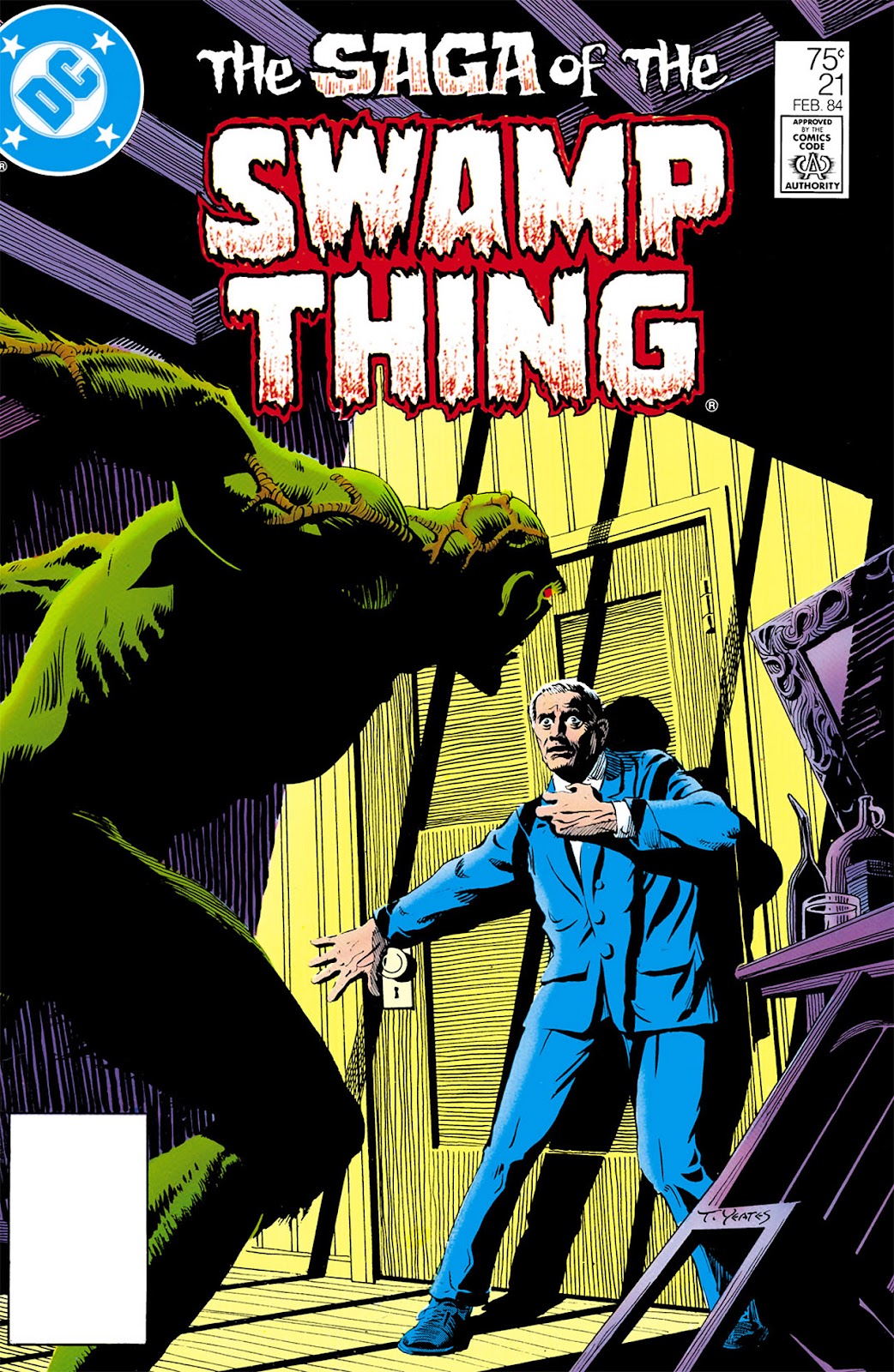Swamp Thing (1982) Issue #21 - Page 1