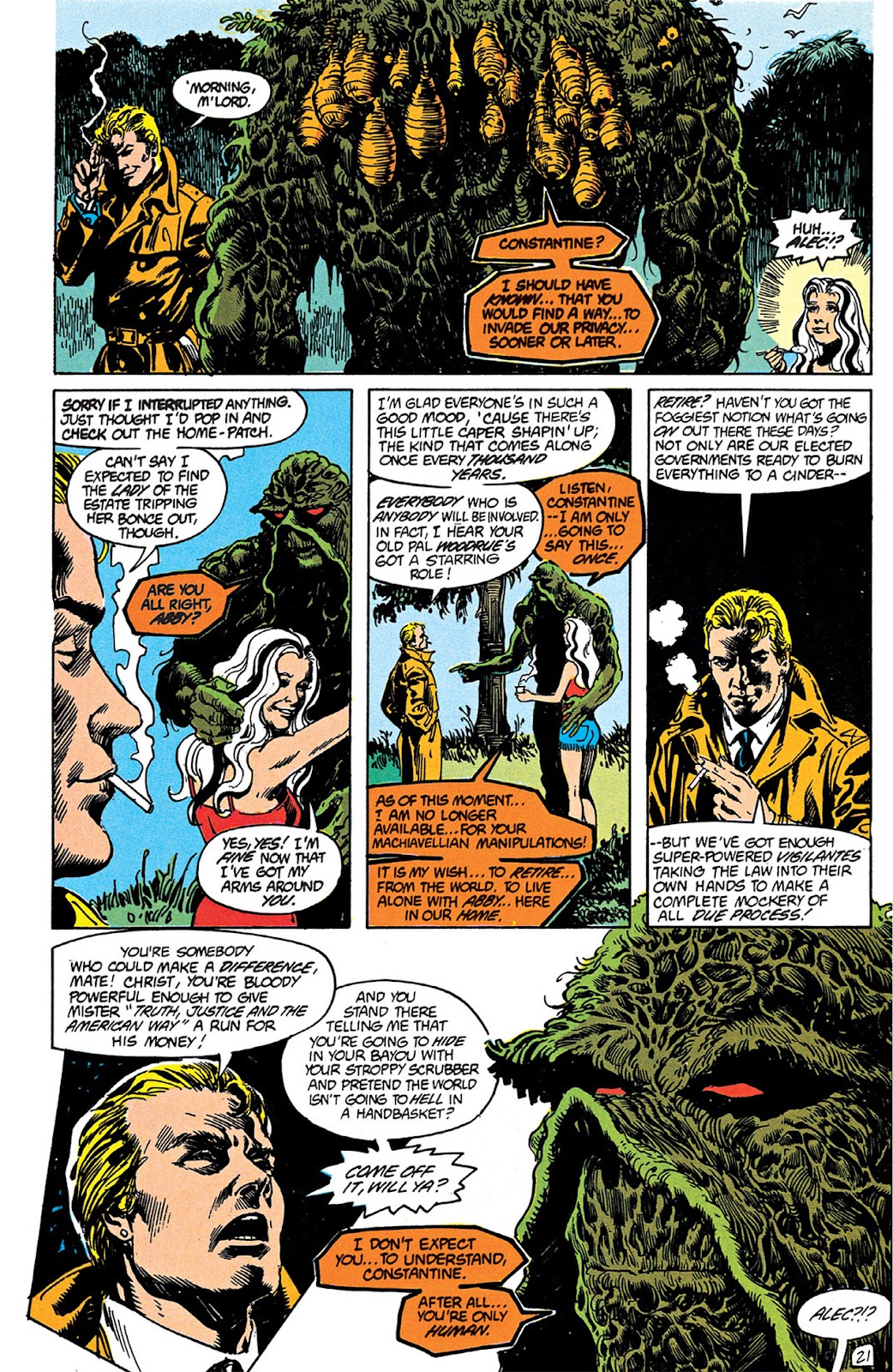 Swamp Thing (1982) Issue #65 - Page 20