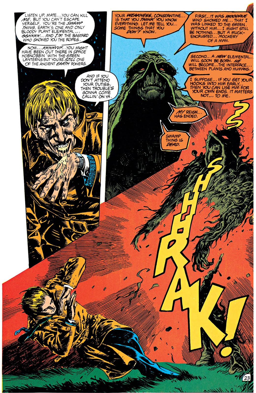 Swamp Thing (1982) Issue #65 - Page 22