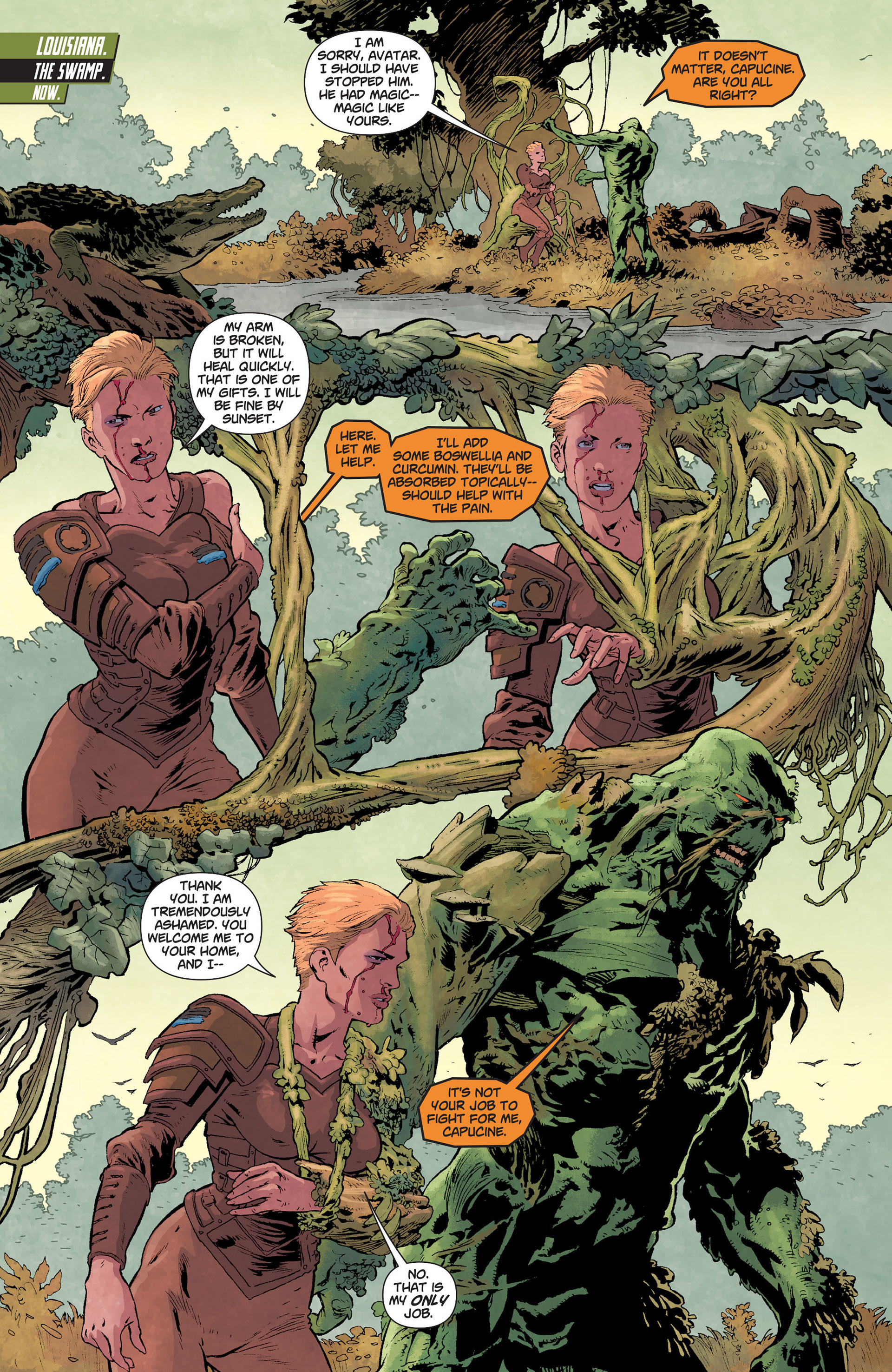 Swamp Thing (2011) Issue #24 - Page 4