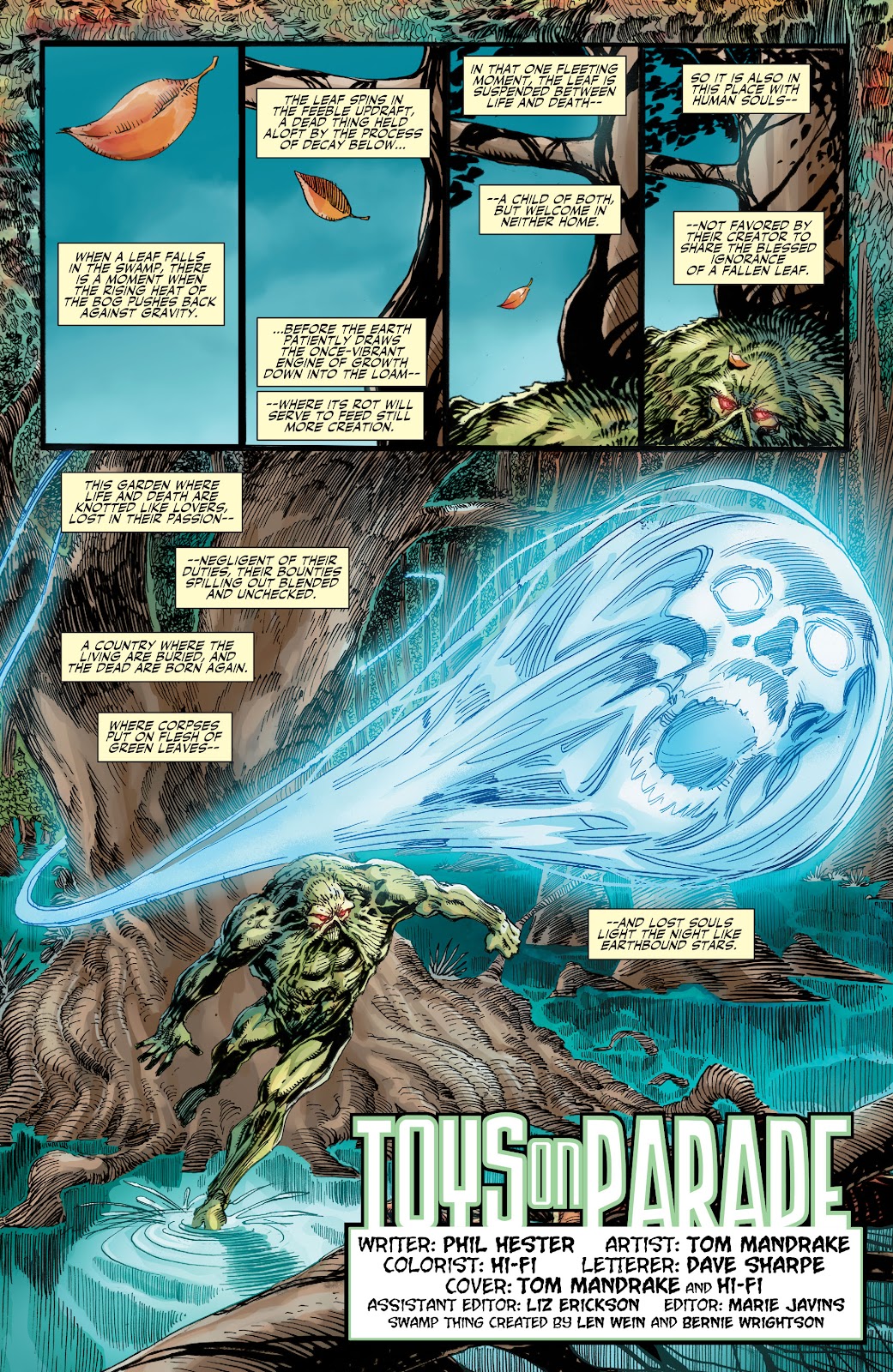 Swamp Thing: New Roots Issue #8 - Page 2