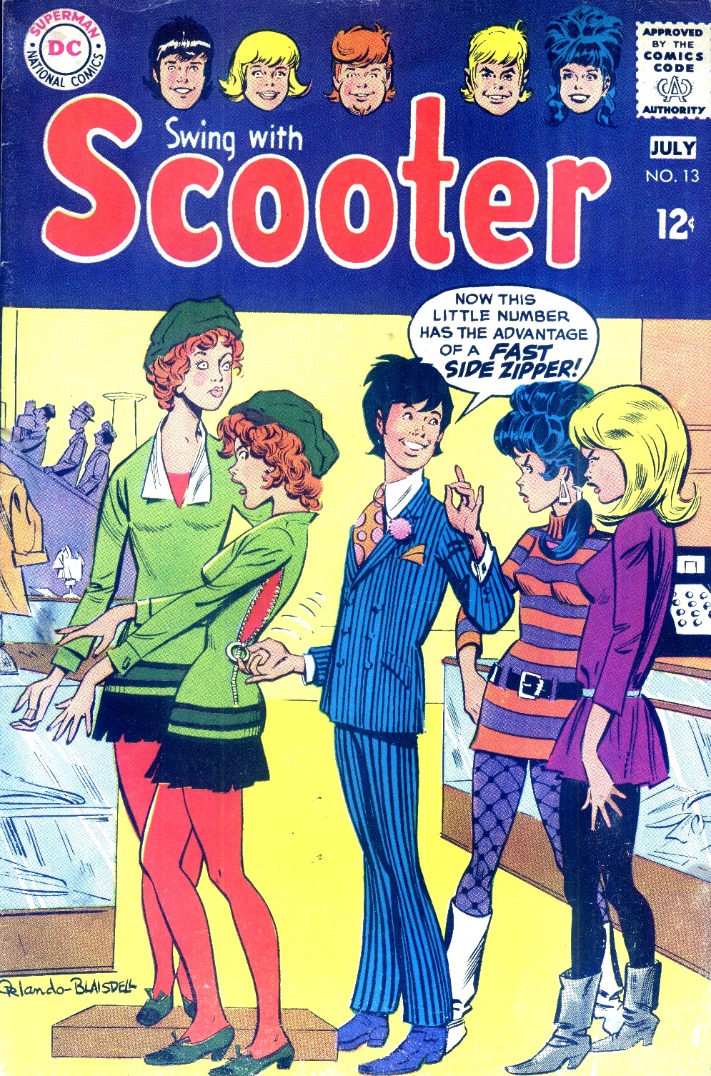 Swing With Scooter Issue #13 - Page 1