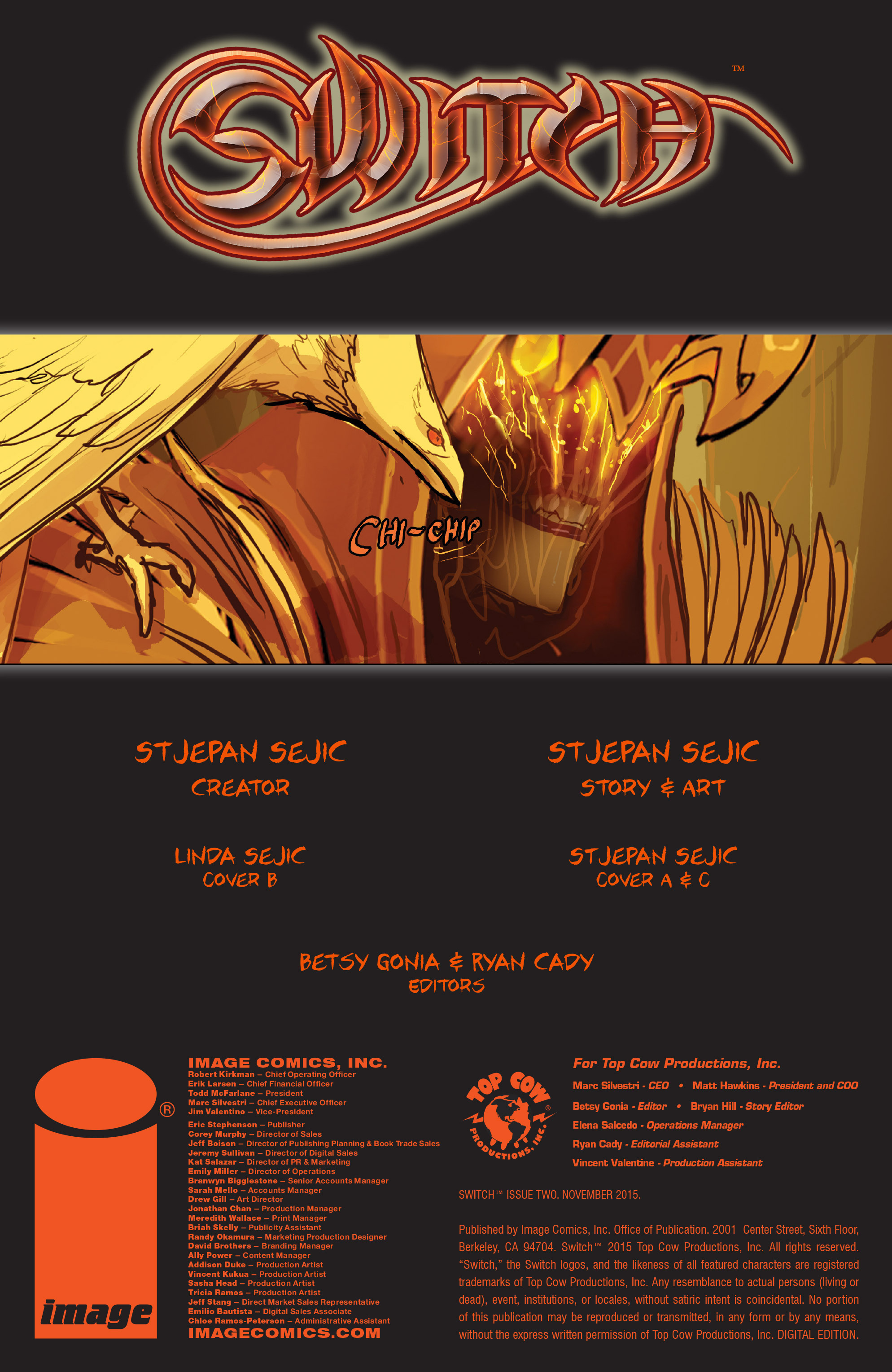 Switch (2015) Issue #2 - Page 2