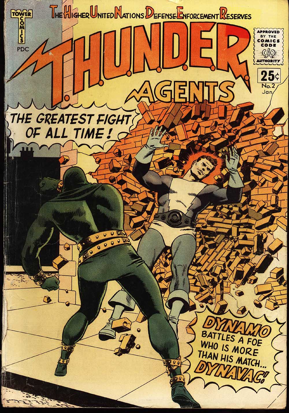 T.H.U.N.D.E.R. Agents (1965) Issue #2 - Page 1