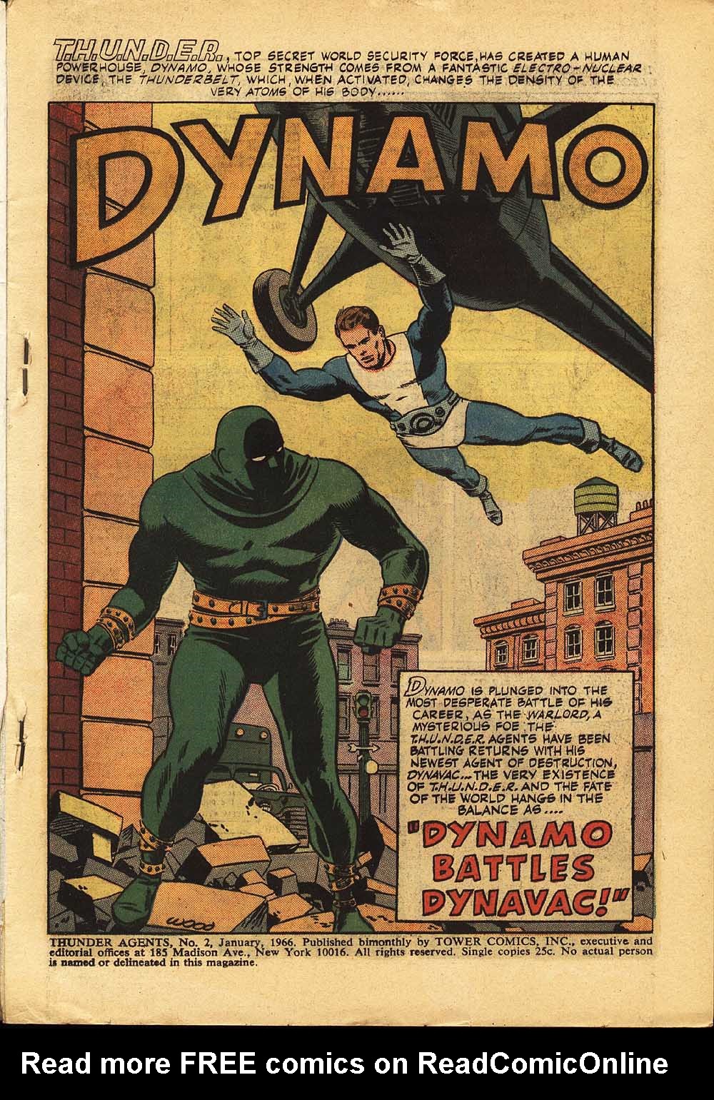 T.H.U.N.D.E.R. Agents (1965) Issue #2 - Page 2