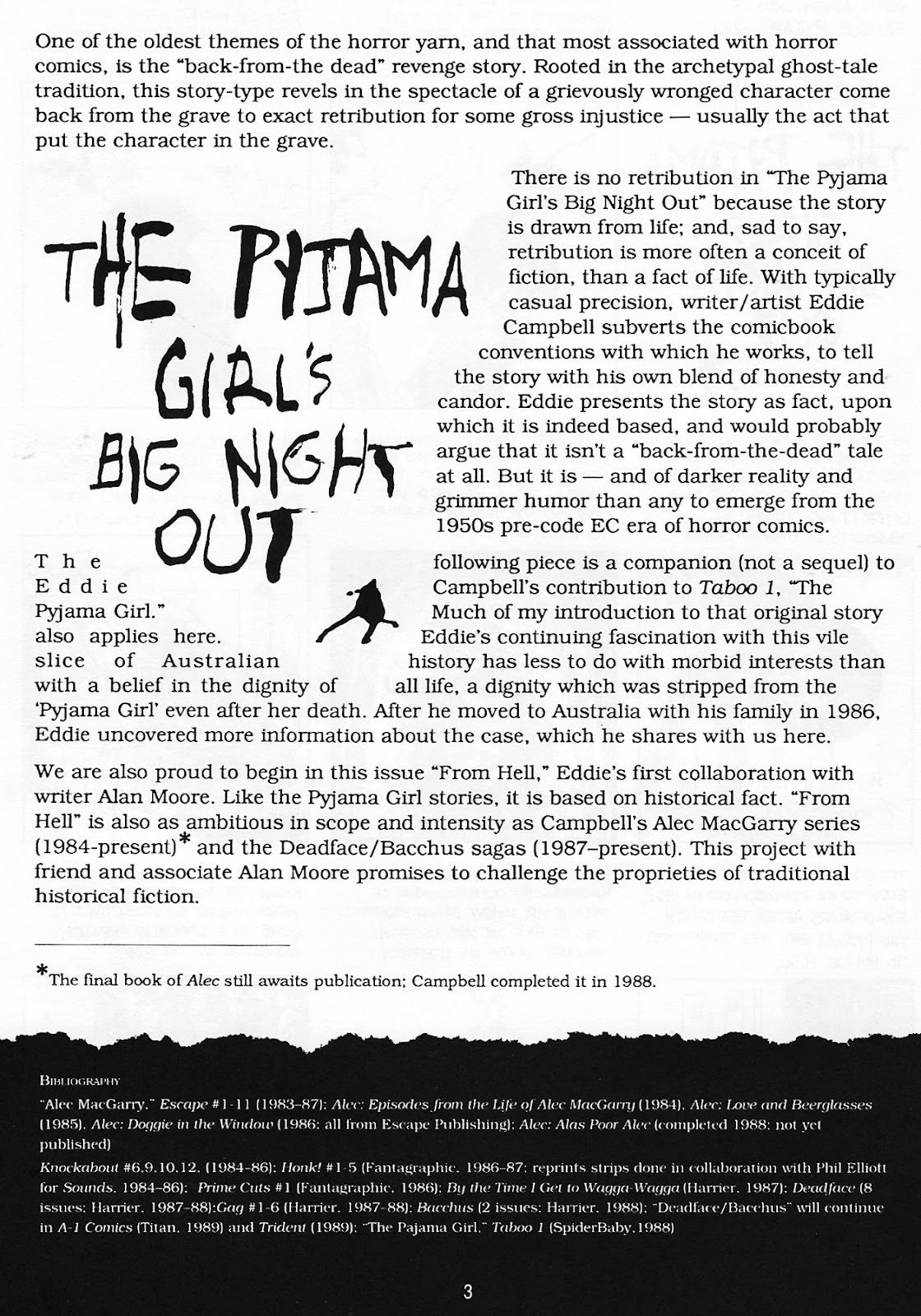 Taboo Issue #2 - Page 5