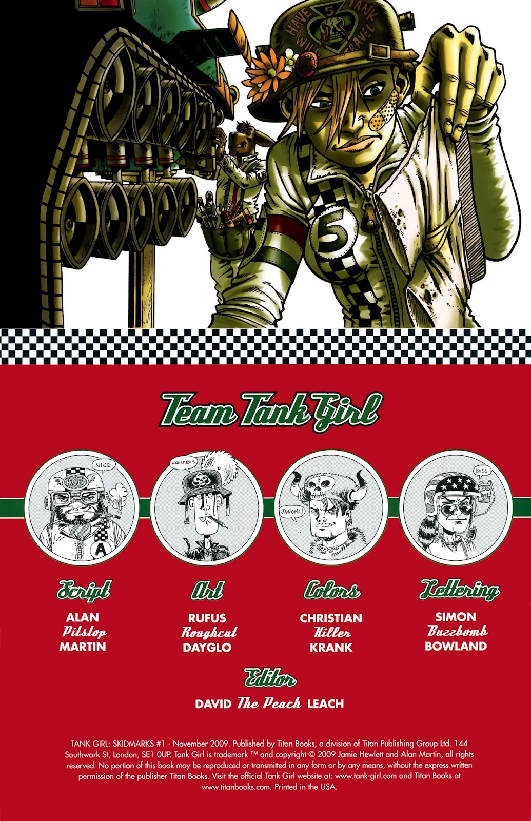 Tank Girl: Skidmarks Issue #1 - Page 2