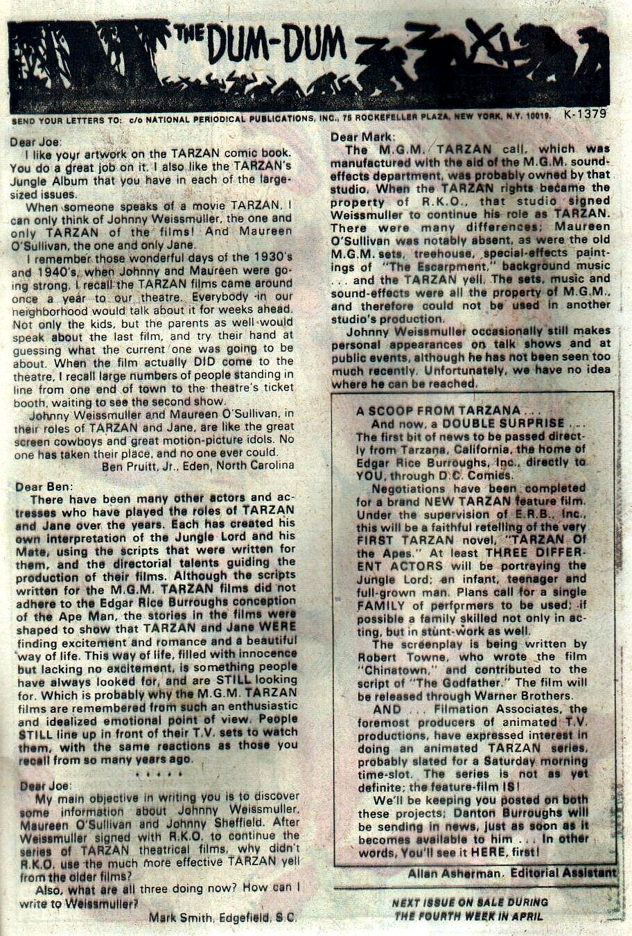 Tarzan (1972) Issue #238 - Page 51