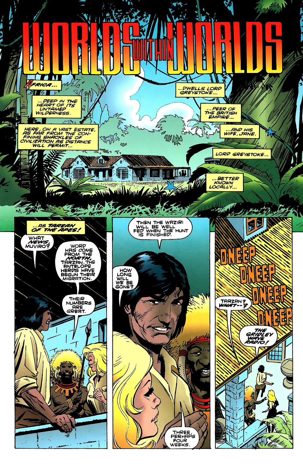 Tarzan vs. Predator at the Earth's Core Issue #1 - Page 5