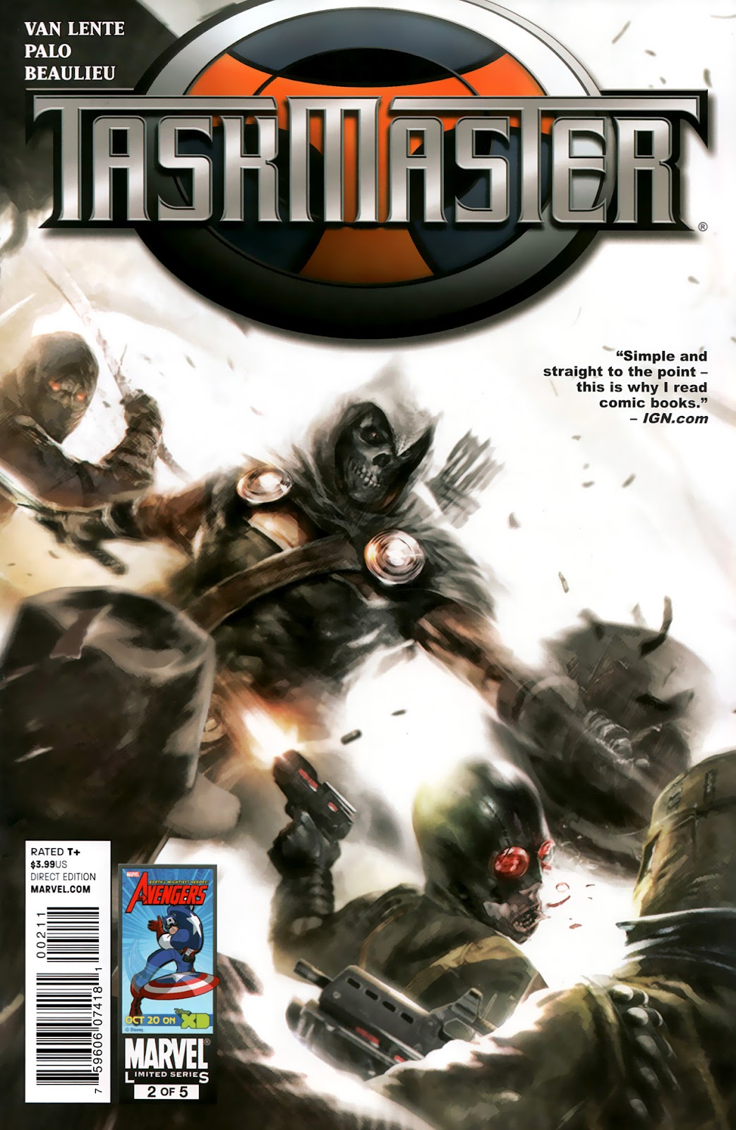Taskmaster (2010) Issue #2 - Page 1