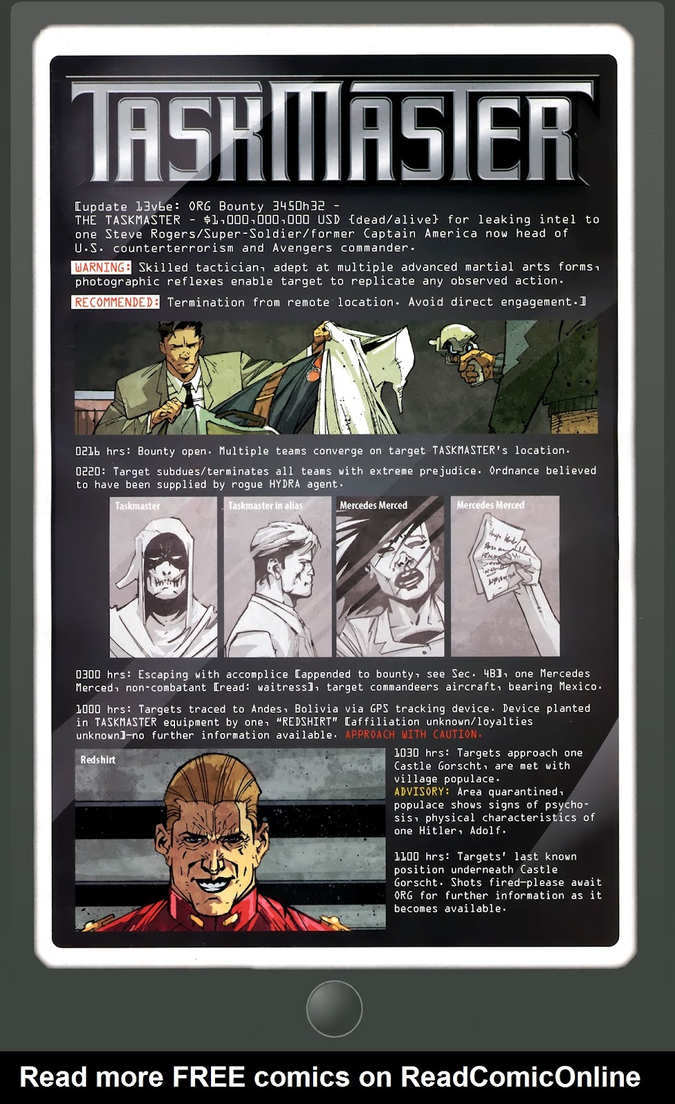 Taskmaster (2010) Issue #4 - Page 2