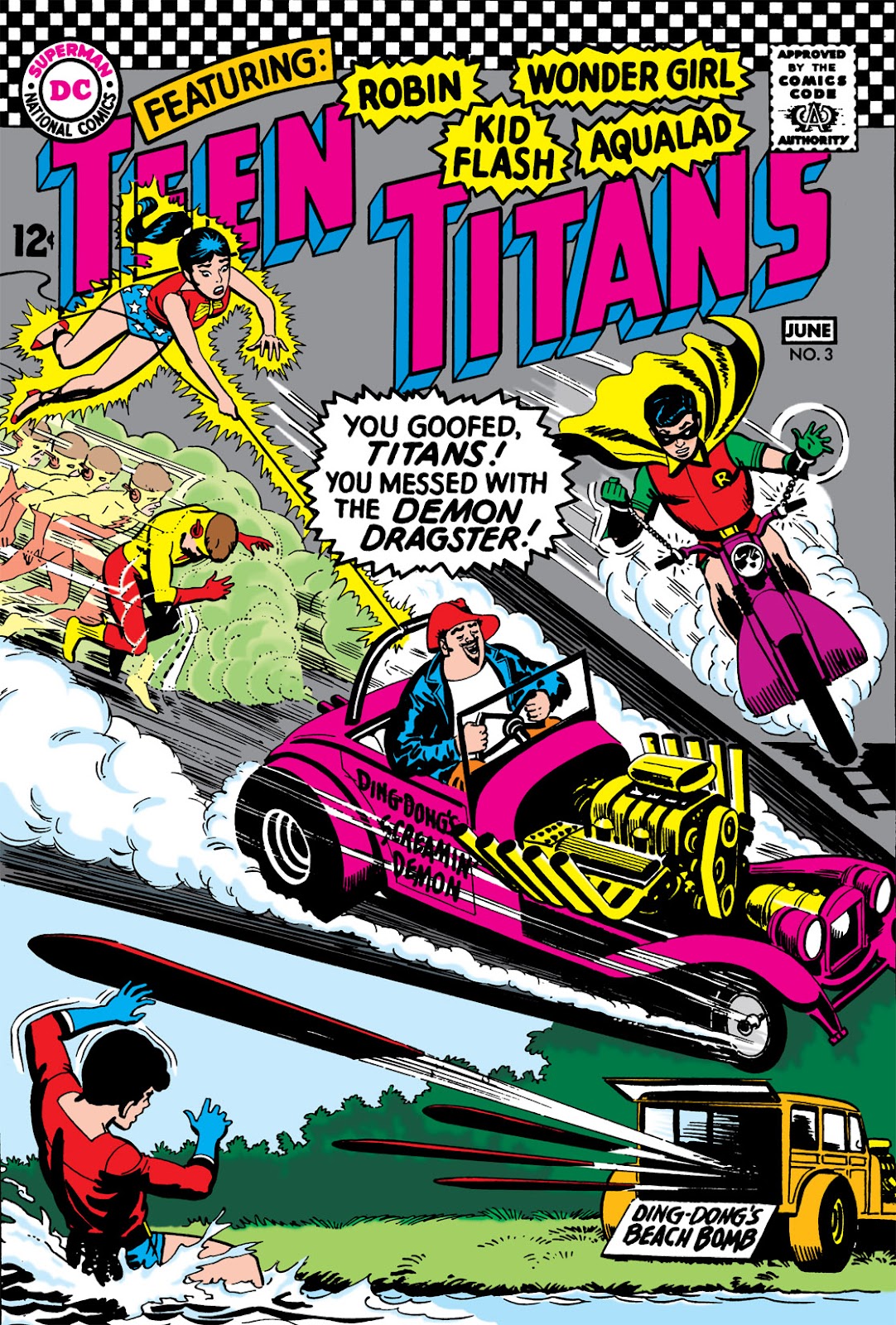 Teen Titans (1966) Issue #3 - Page 1