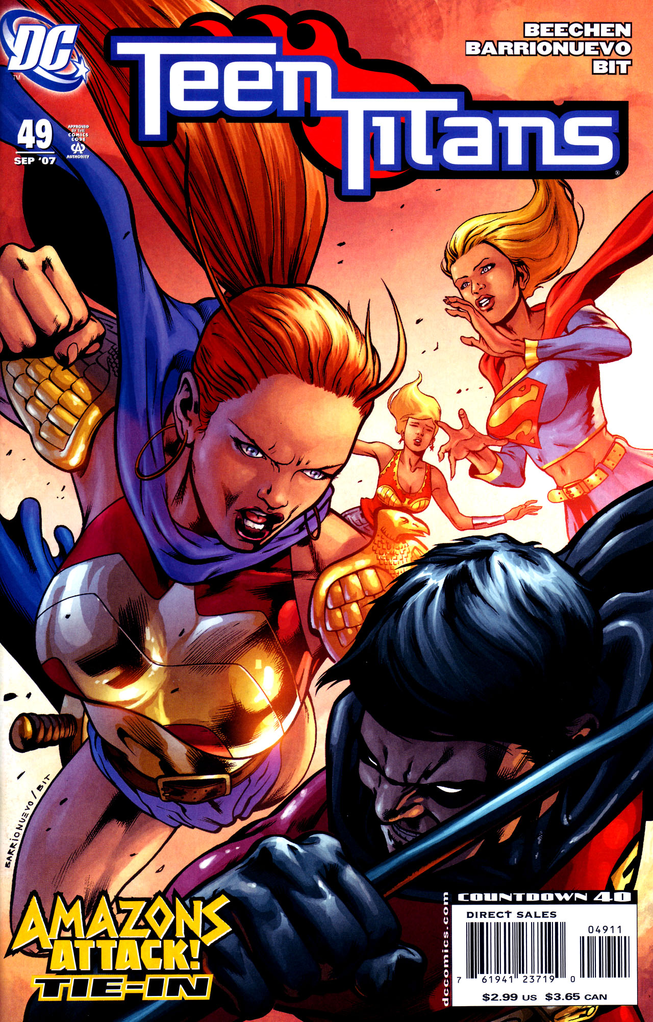 Teen Titans (2003) Issue #49 - Page 1