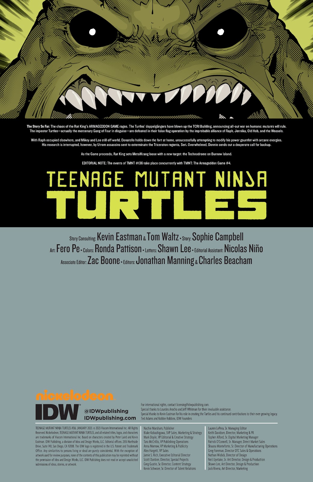 Teenage Mutant Ninja Turtles (2011) Issue #136 - Page 2