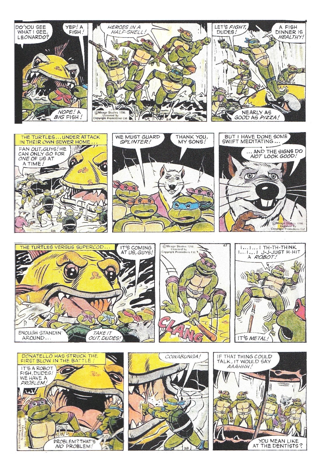 Teenage Mutant Ninja Turtles: Complete Newspaper Daily Comic Strip Collection TPB 1 - Page 14