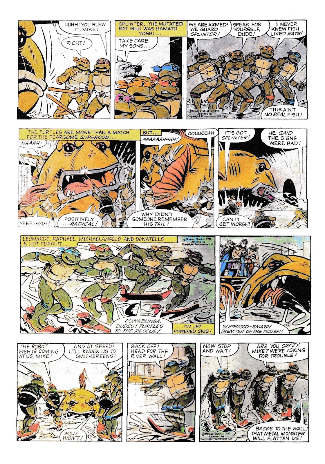 Teenage Mutant Ninja Turtles: Complete Newspaper Daily Comic Strip Collection TPB 1 - Page 15