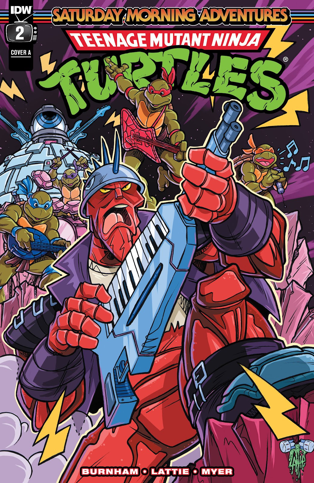 Teenage Mutant Ninja Turtles: Saturday Morning Adventures Issue #2 - Page 1