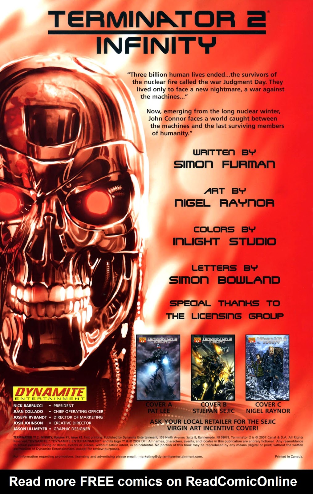 Terminator 2: Infinity Issue #2 - Page 2