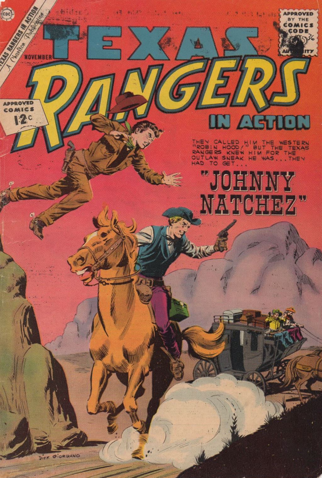 Texas Rangers in Action Issue #36 - Page 1