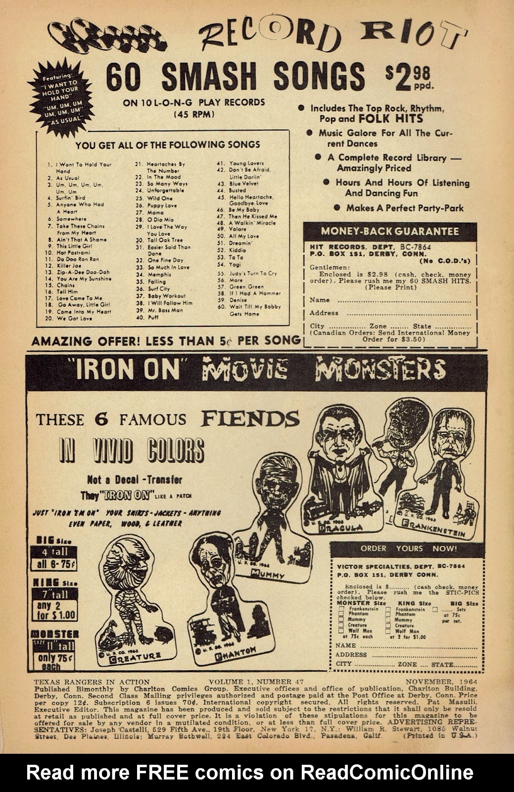 Texas Rangers in Action Issue #47 - Page 2