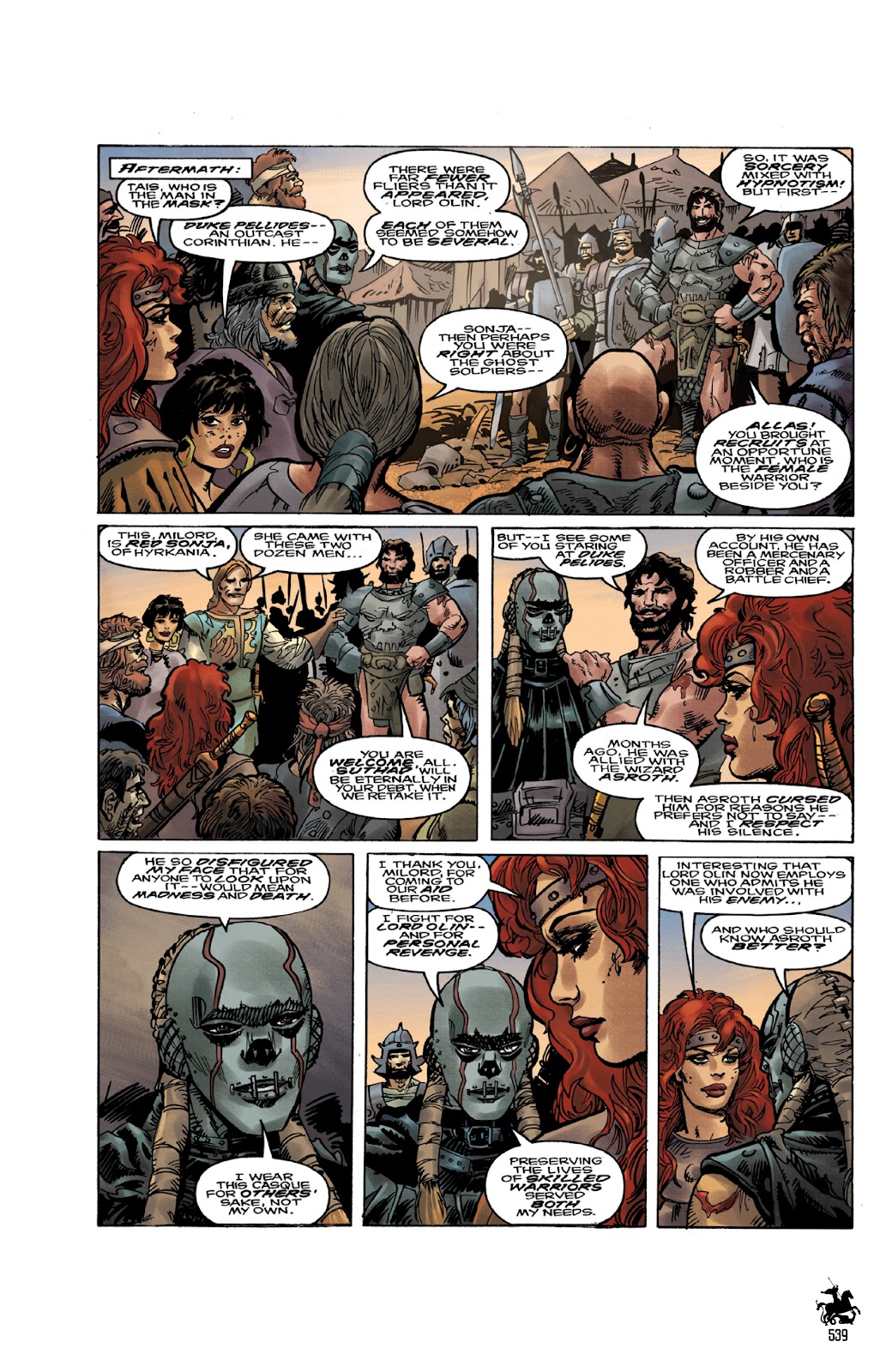 The Adventures of Red Sonja Omnibus TPB (Part 6) - Page 38