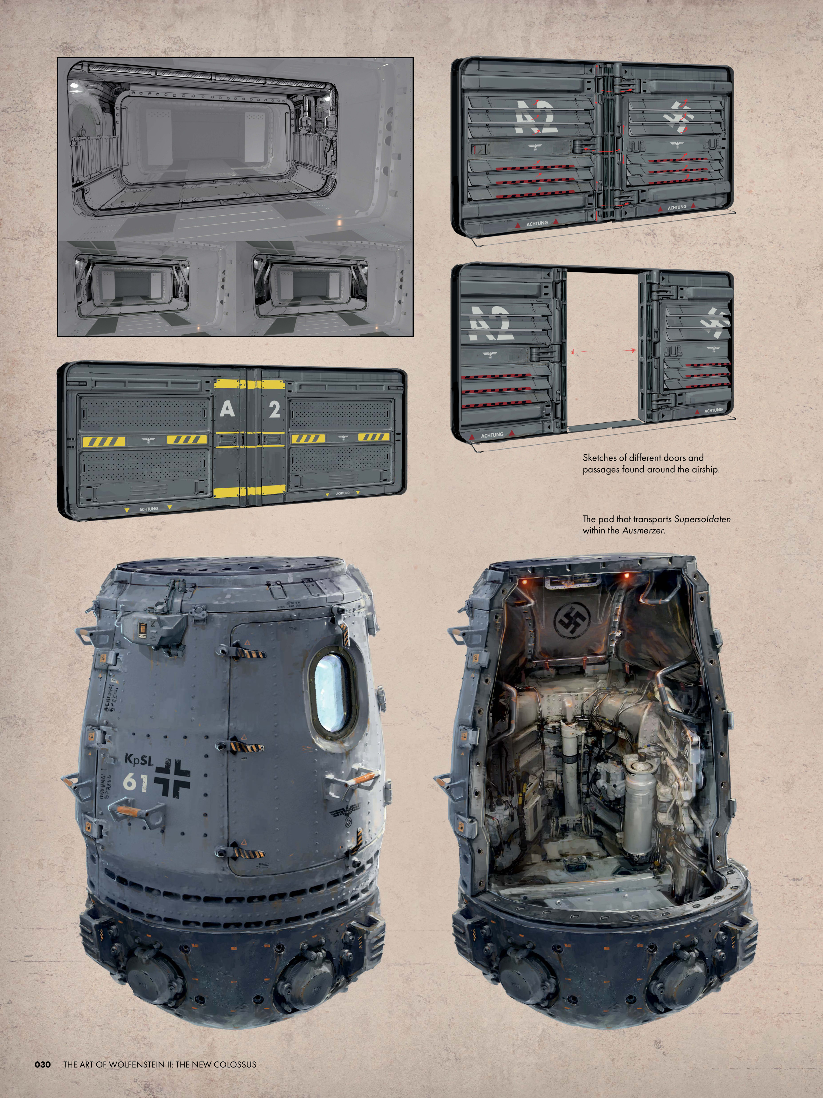The Art of Wolfenstein II: The New Colossus TPB_(Part_1) - Page 28