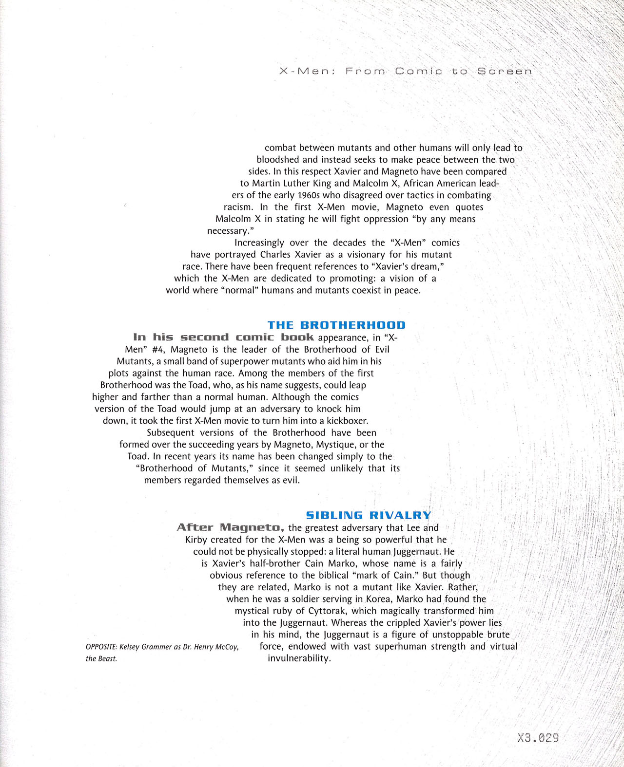 The Art of X-Men: The Last Stand TPB - Page 28
