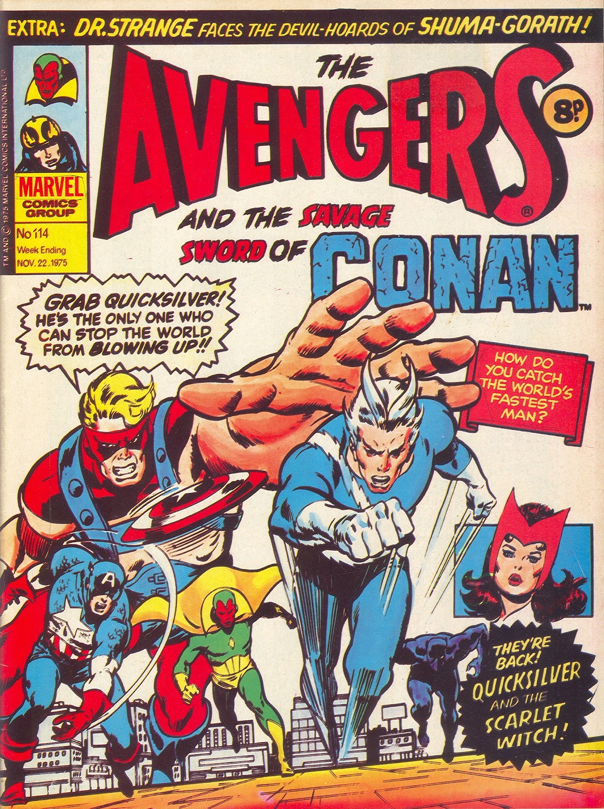The Avengers (1973) Issue #114 - Page 1