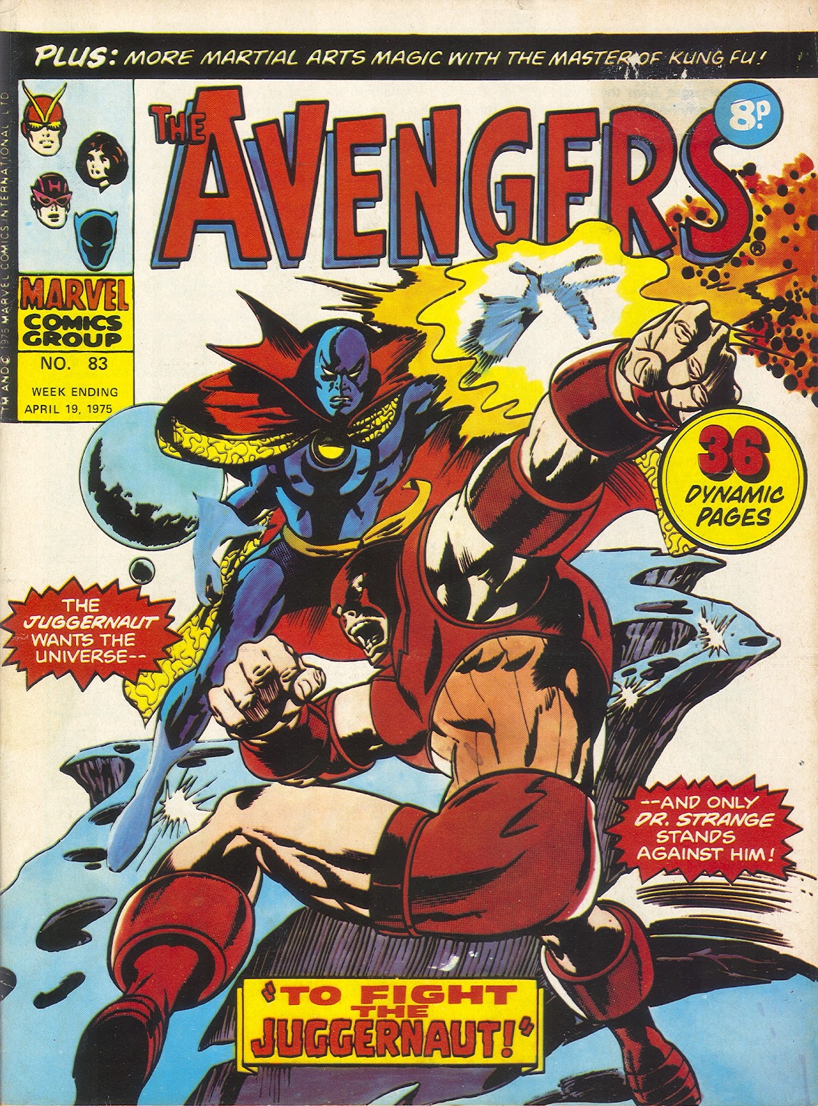 The Avengers (1973) Issue #83 - Page 1