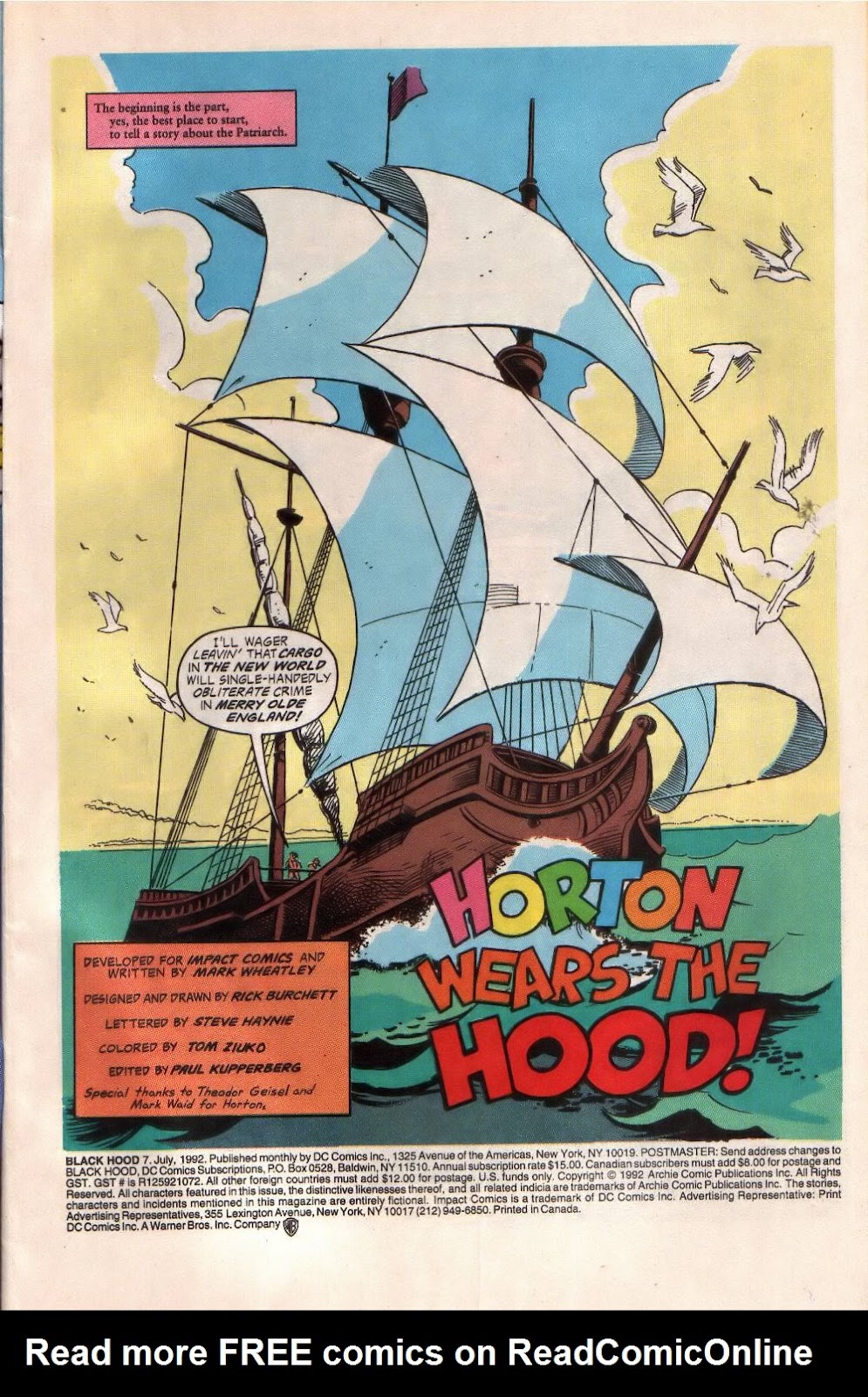 The Black Hood (1991) Issue #7 - Page 3