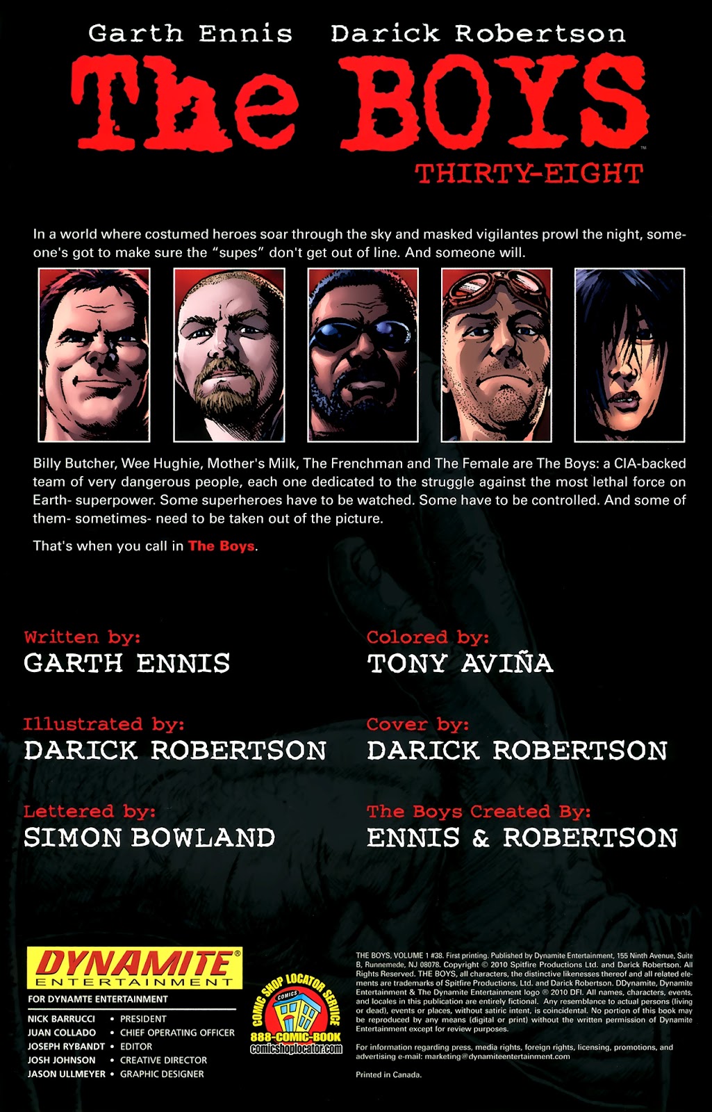 The Boys Issue #38 - Page 2