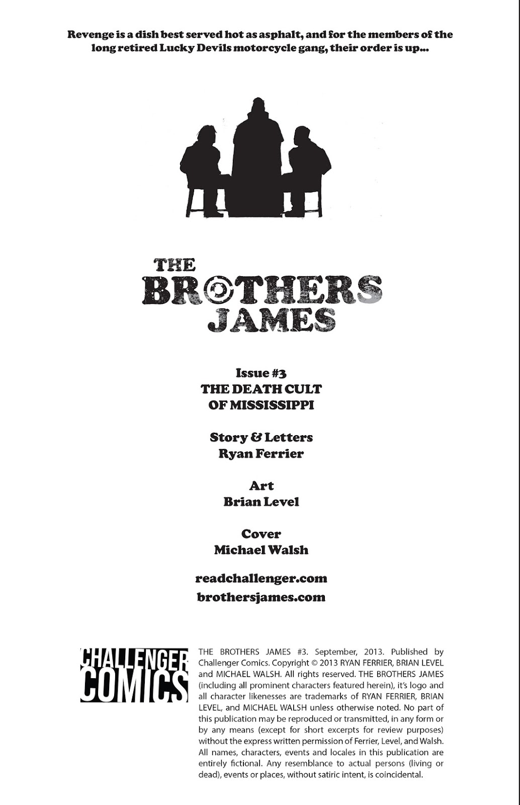 The Brothers James Issue #3 - Page 2