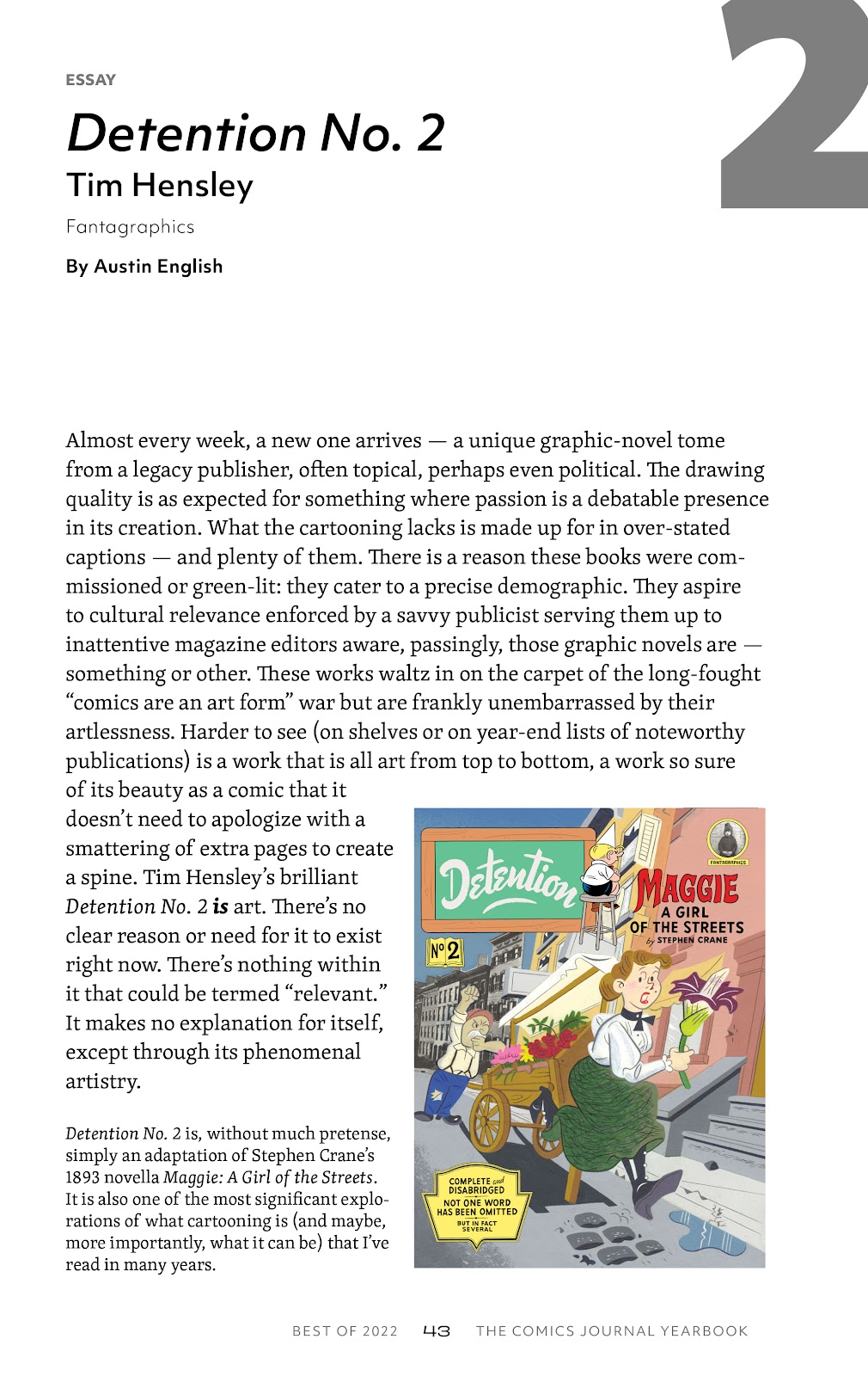 The Comics Journal Yearbook: Best of 2022 TPB - Page 51