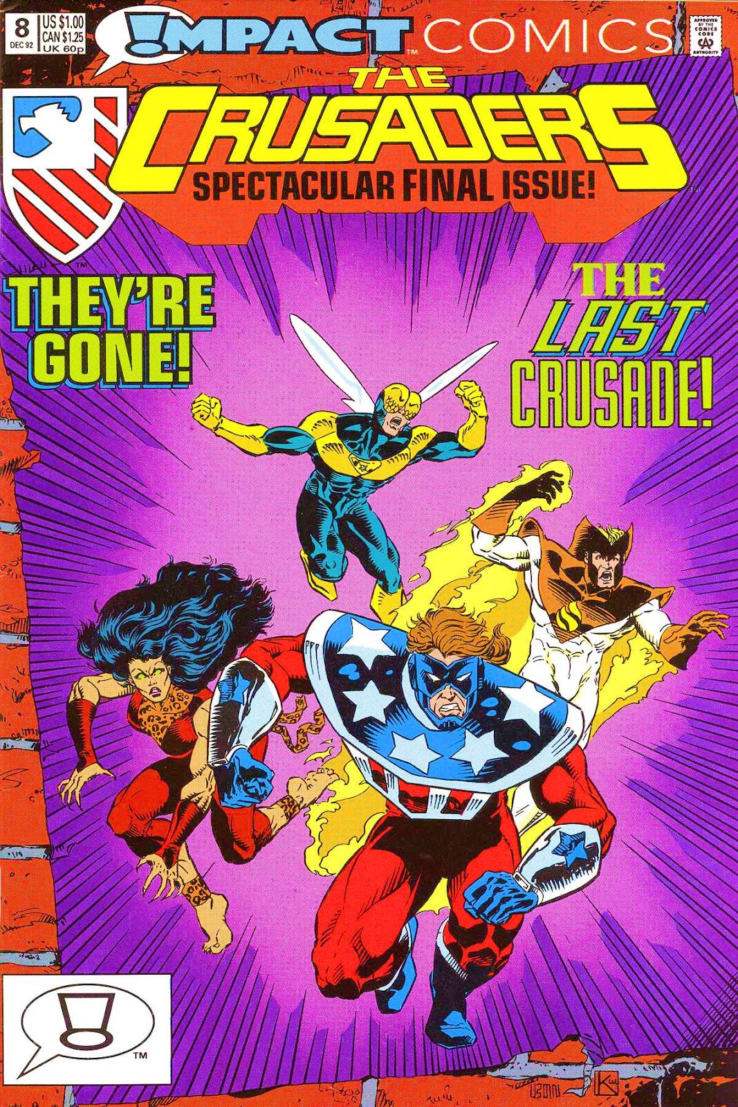 The Crusaders (1992) Issue #8 - Page 1