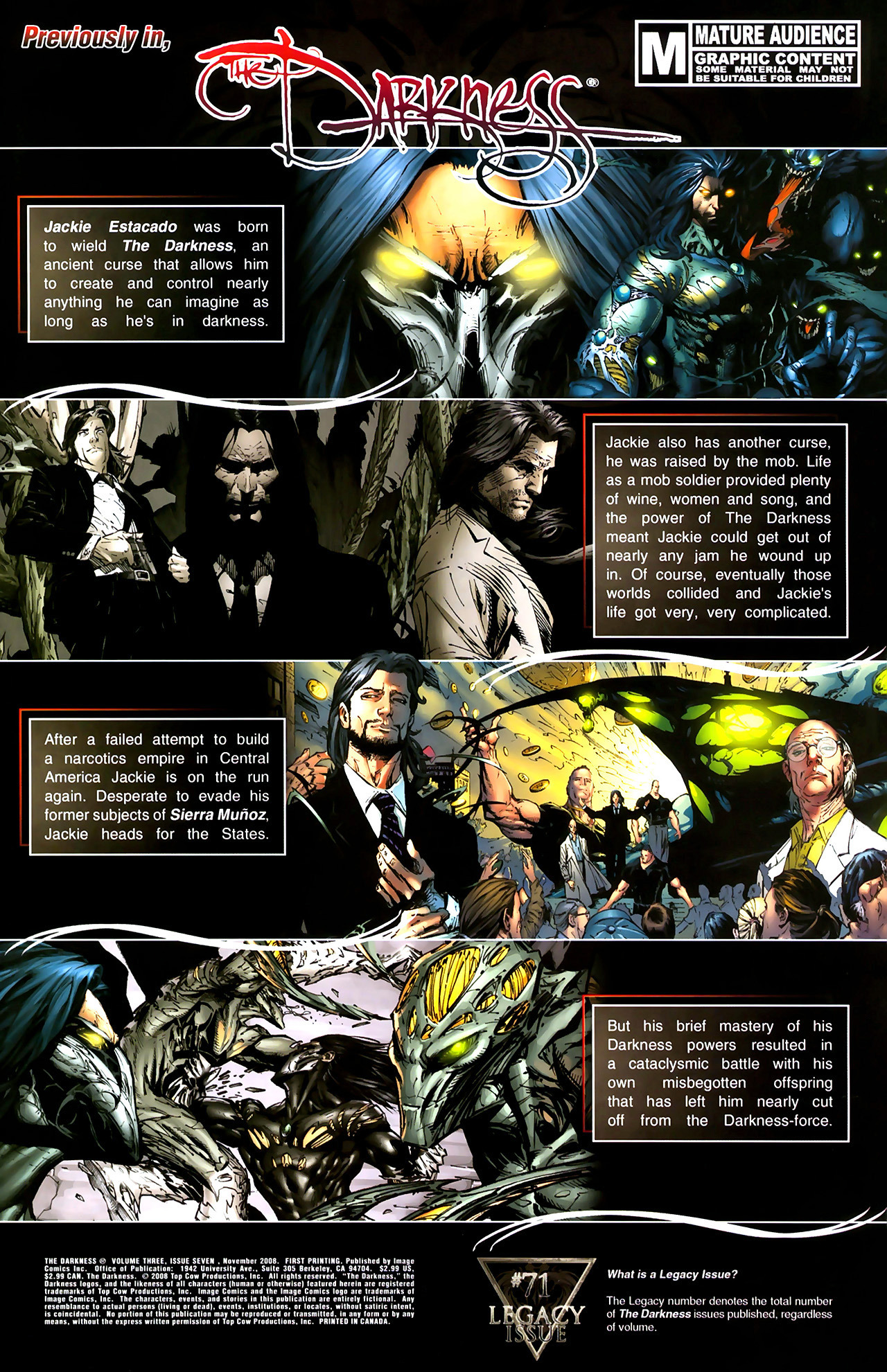 The Darkness (2007) Issue #7 - Page 2