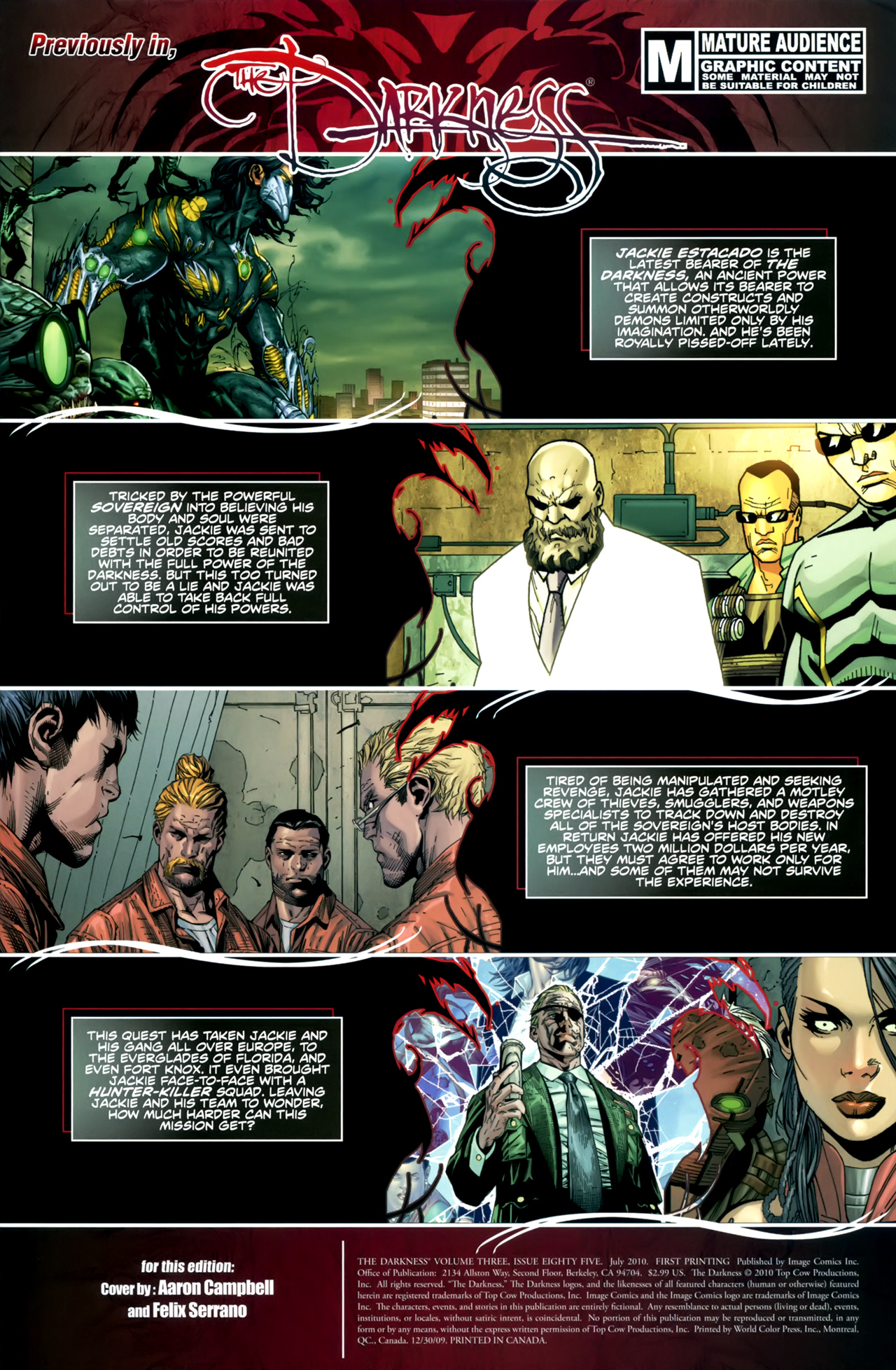 The Darkness (2007) Issue #85 - Page 2