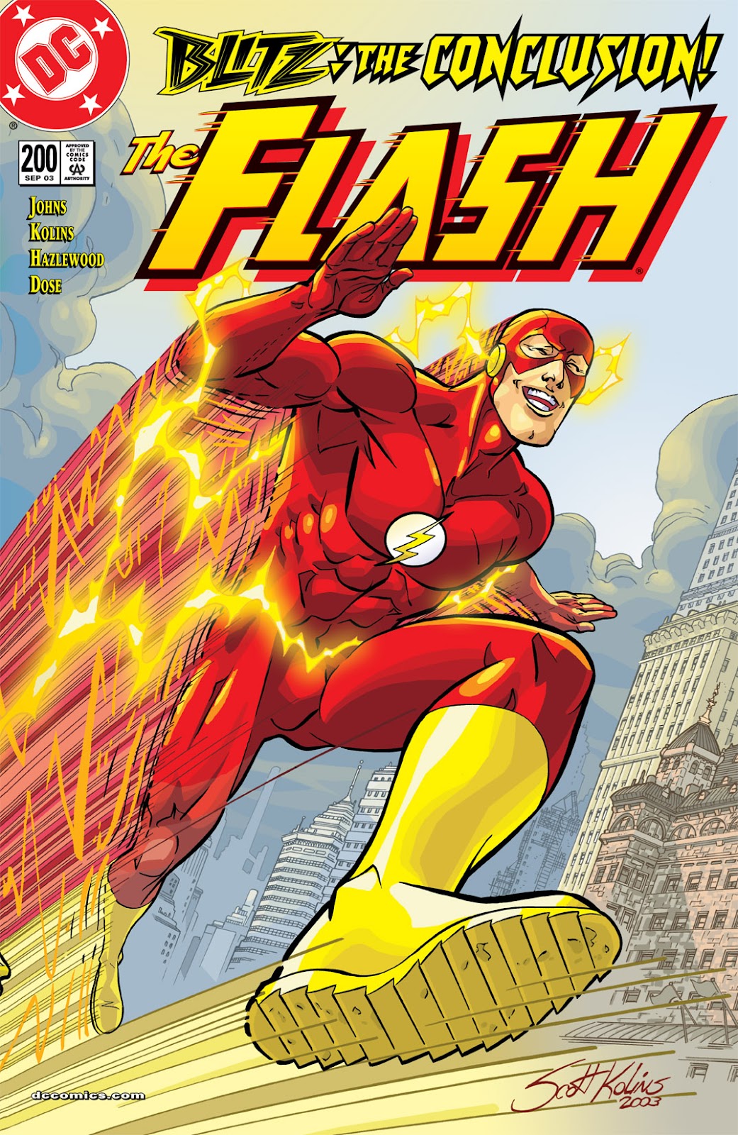 The Flash (1987) Issue #200 - Page 1