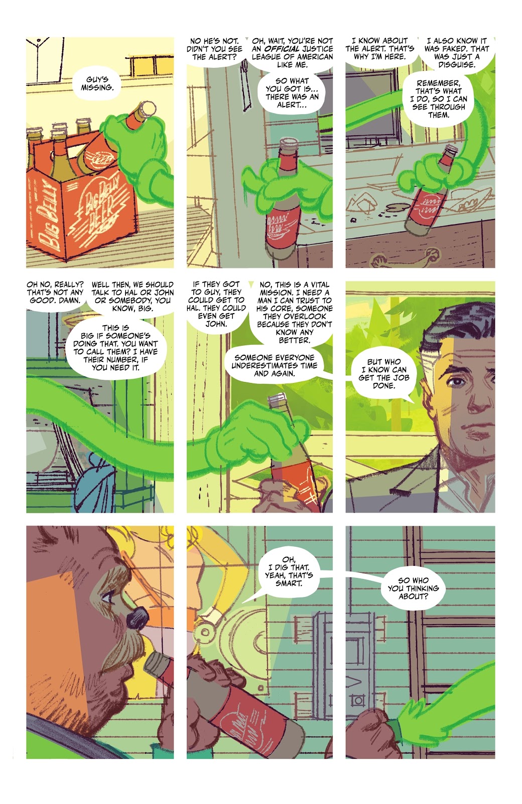 The Human Target Issue #10 - Page 8